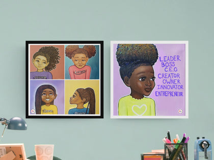 Prints on Paper - Fearlessly Hue by Dana Todd Pope