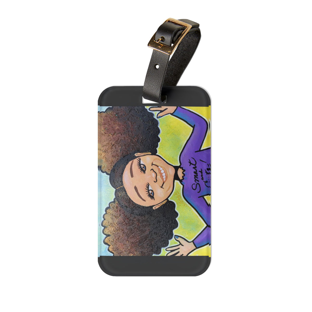 "Self Assured" Luggage Tag