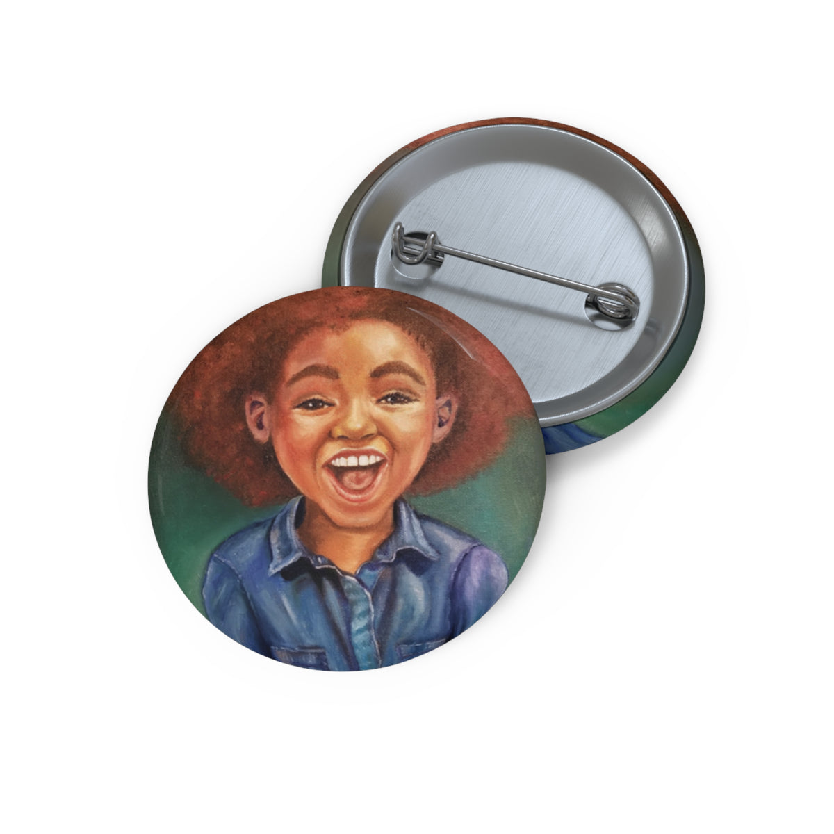 Pure Joy Pin Button