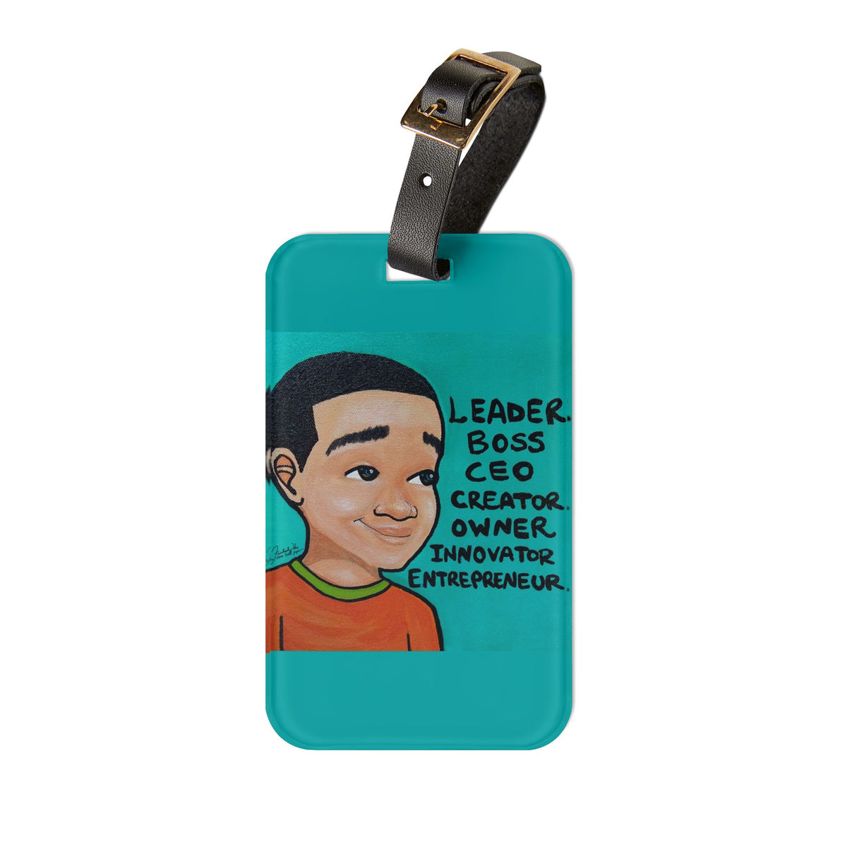"Leader Boss CEO Boy I" Luggage Tag