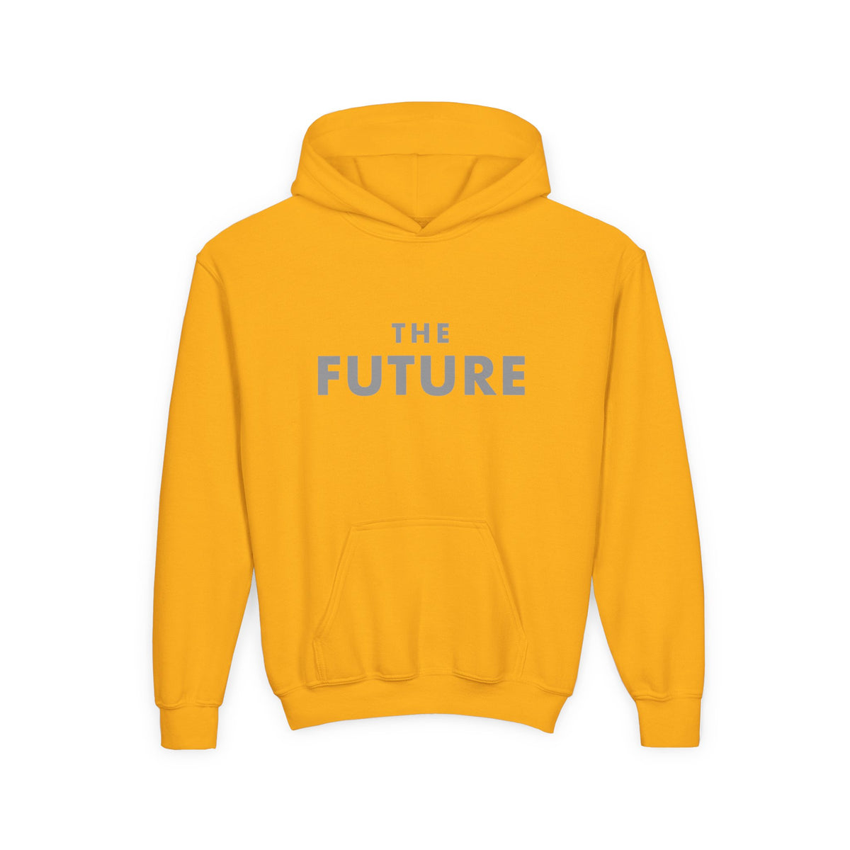 "The Future" Kids Hoodie, part of a Fearlessly Hue® matching parent and child set
