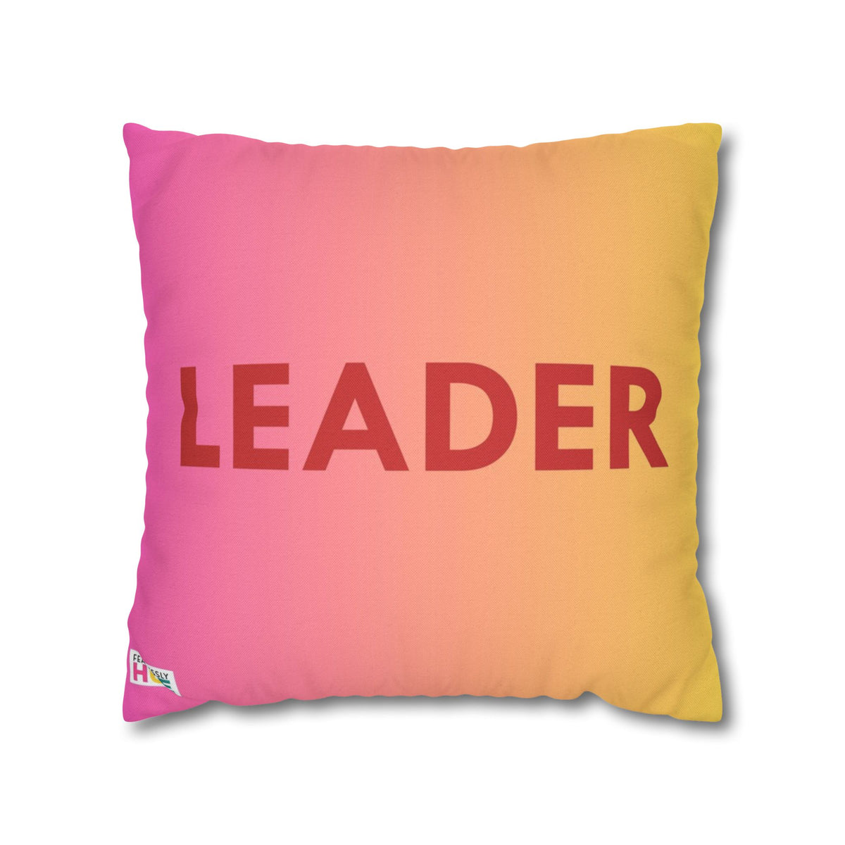 "Leader Word PG" Pillow Case