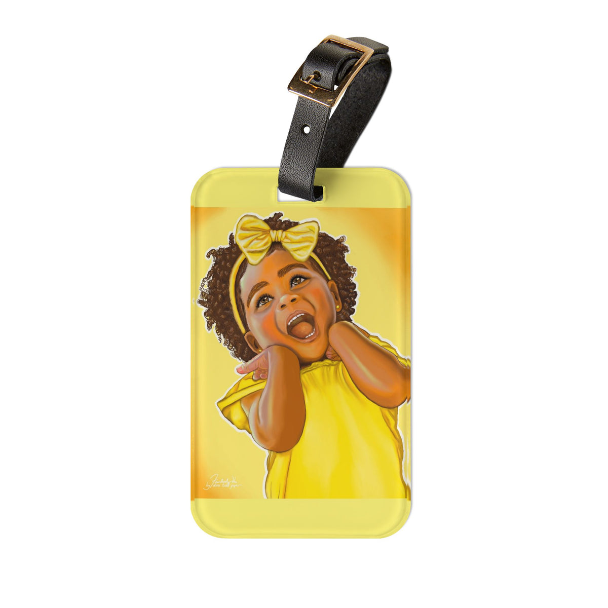 "Radiate" Luggage Tag