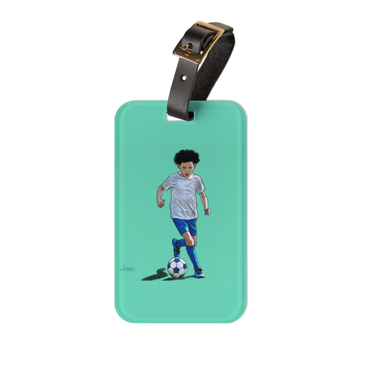 "Bend It" Luggage Tag