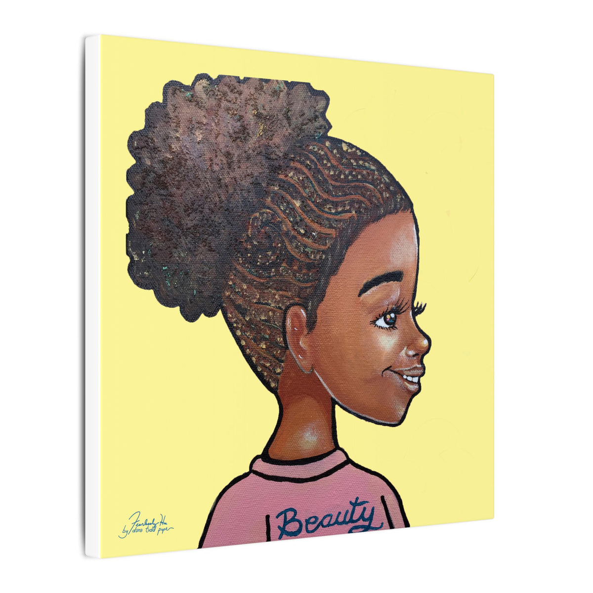 Beauty - 12 x 12 Print on Canvas Wall Art