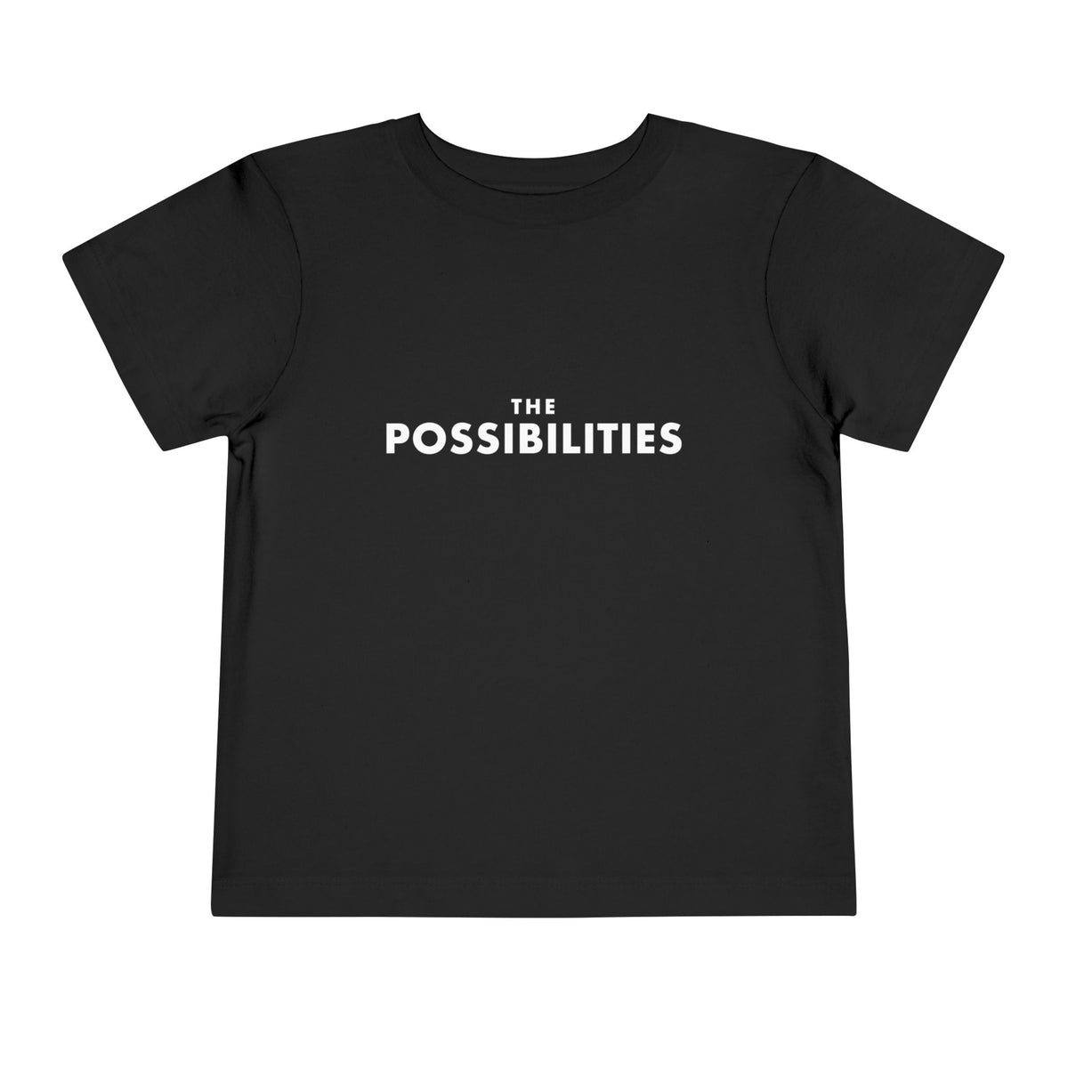 "The Possibilities" Toddler T-Shirt, part of a Fearlessly Hue® matching parent and child set