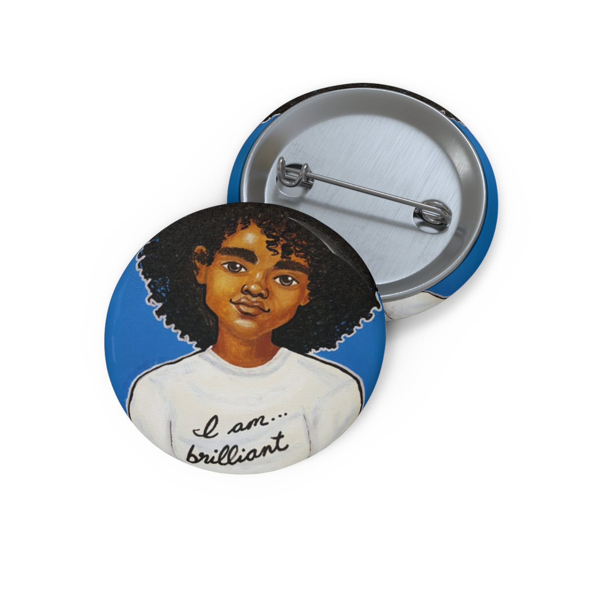 I am... Brilliant Pin Button