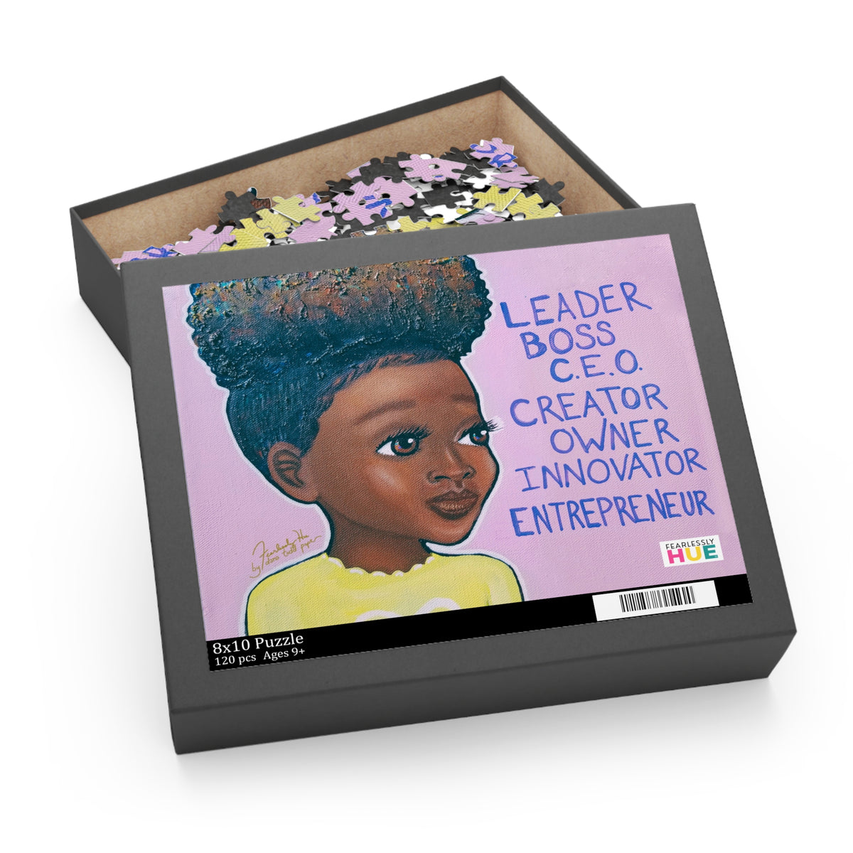 Leader Boss CEO Girl III 120-piece puzzle in its gift box.