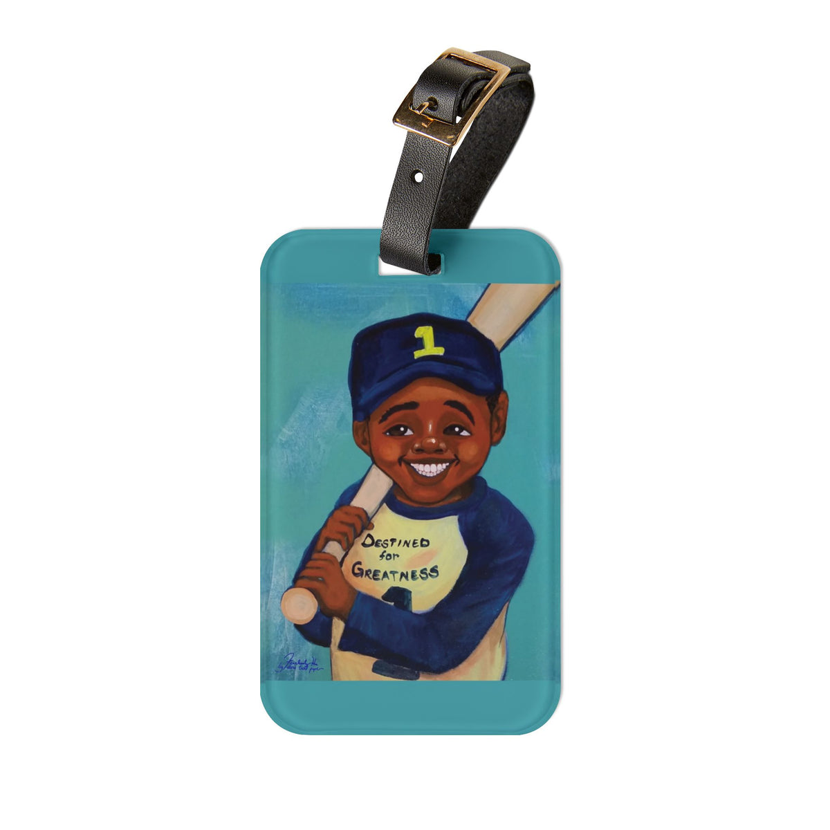 "Destined For Greatness" Luggage Tag