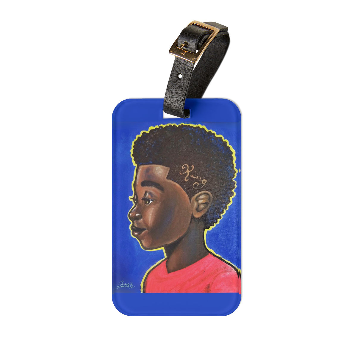"King" Luggage Tag