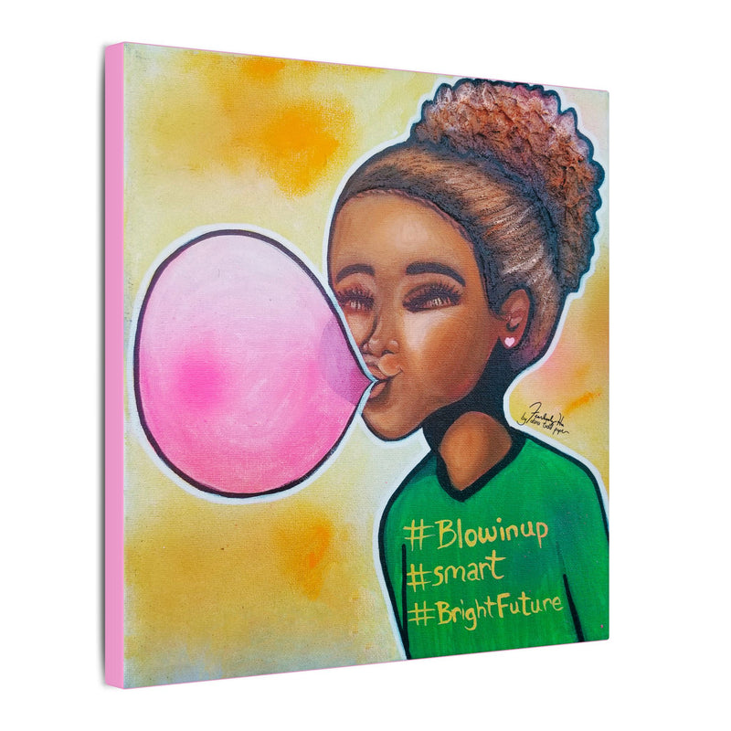 Blowin Up - 12 x 12 Canvas Print Wall Art