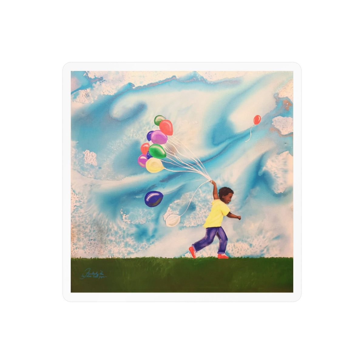 Splendor of the Skies III Sticker