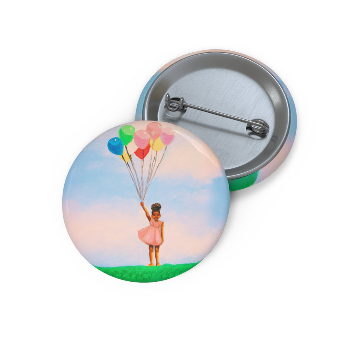 Splendor of the Skies I Pin Button
