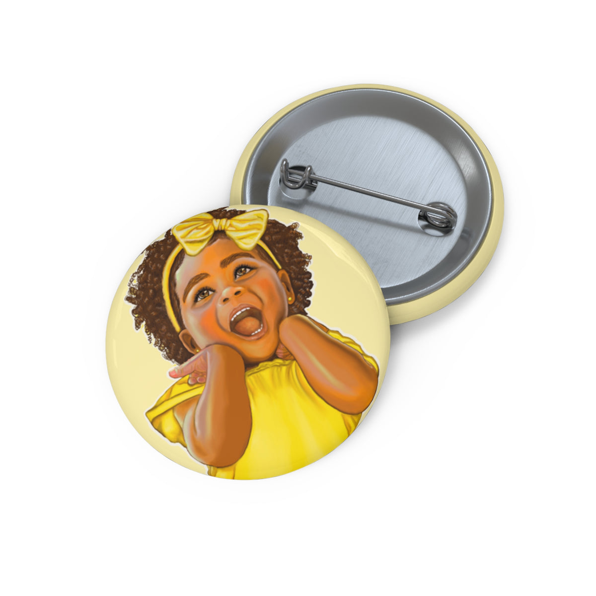 Radiate Pin Button