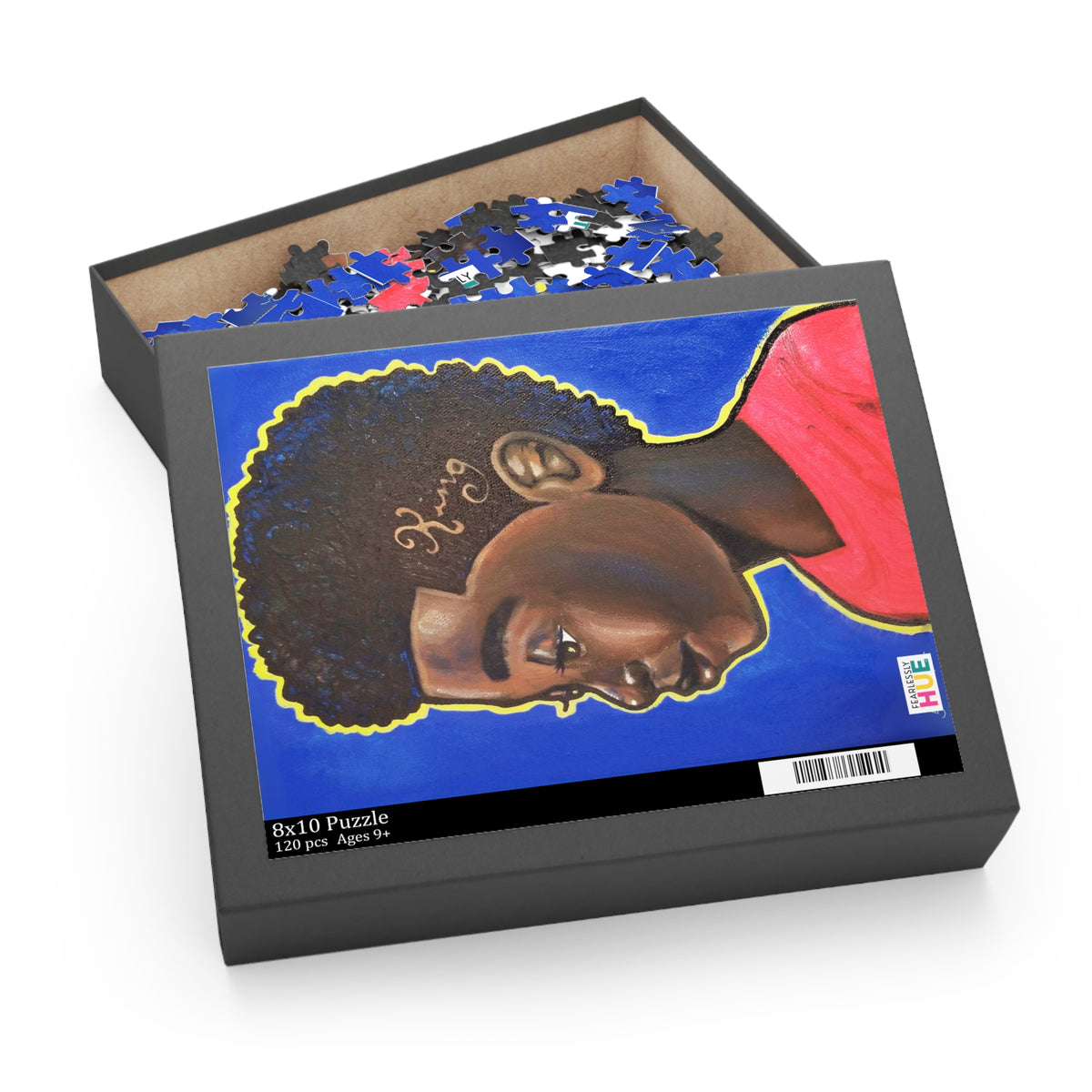 King 120-piece puzzle in its gift box.