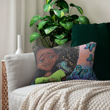 "Fearfully and Wonderfully Made" 14"x20" Spun Polyester Rectangular  Pillow