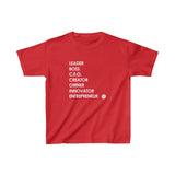 Kids Heavy Cotton™ Tee - Fearlessly Hue by Dana Todd Pope