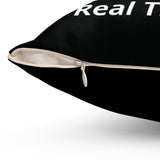 "Because Being Black in a White Space is a Real Thing..." 18"x18" Premium Square Pillow