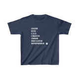 Kids Heavy Cotton™ Tee - Fearlessly Hue by Dana Todd Pope