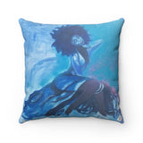 "40BLUE" 18"x18" Premium Square Pillow