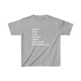 Kids Heavy Cotton™ Tee - Fearlessly Hue by Dana Todd Pope