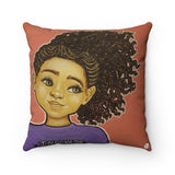 "Braids I (Innovator)" 18"x18" Square Pillow