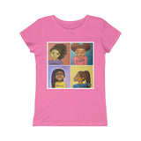 "Beautiful, Smart, Innovative, Creative" Girls Princess Tee