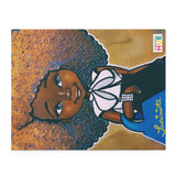 "Fashionista Blue & Gold" Puzzle (120 or 252-Piece)