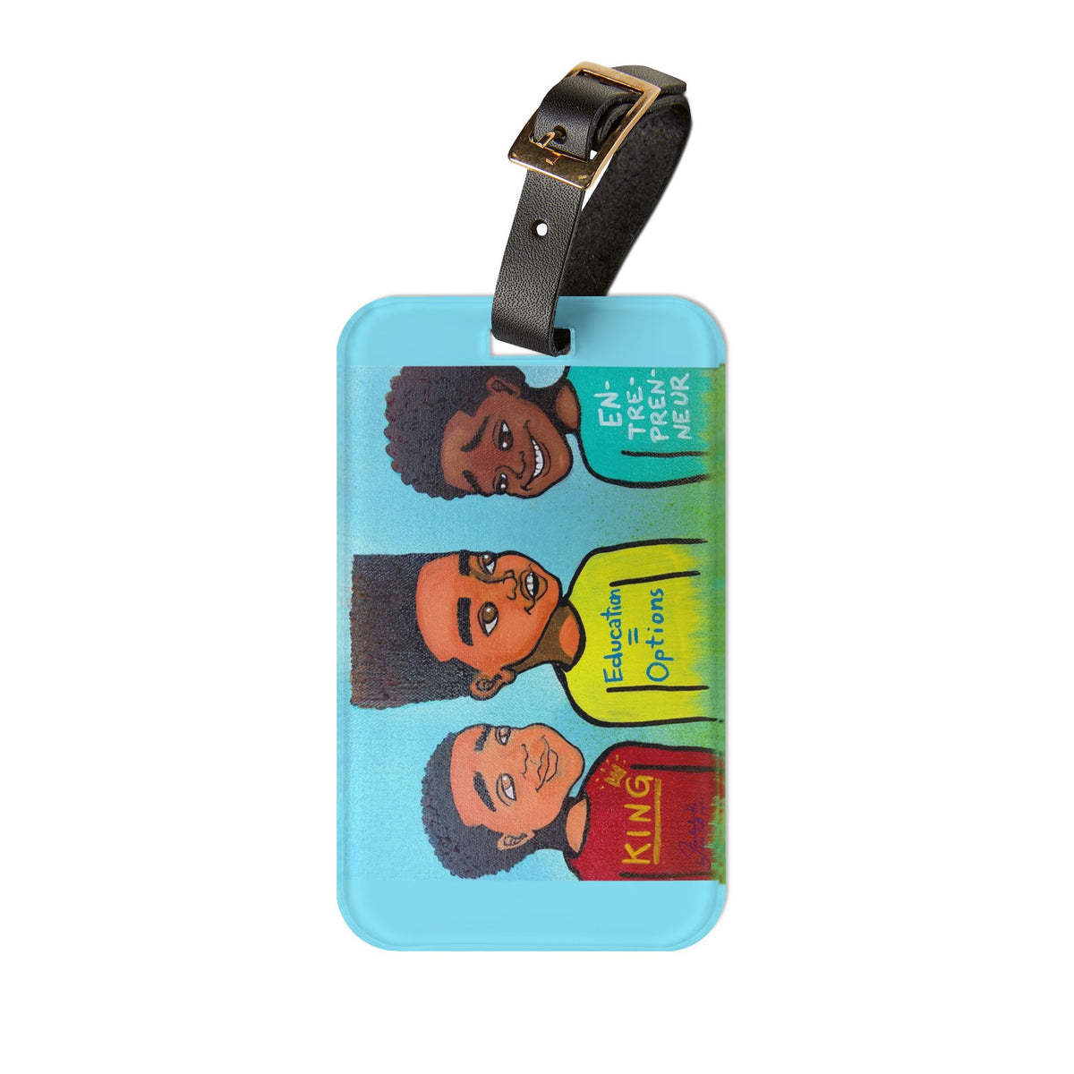 "King Ed=Op Entrepreneur" Luggage Tag