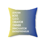 "LBC Word Ombre GB" Pillow