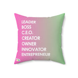 "LBC Word Ombre PG" Pillow