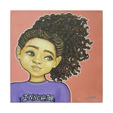Innovator Girl, II - 12 x 12 Canvas Print Wall Art