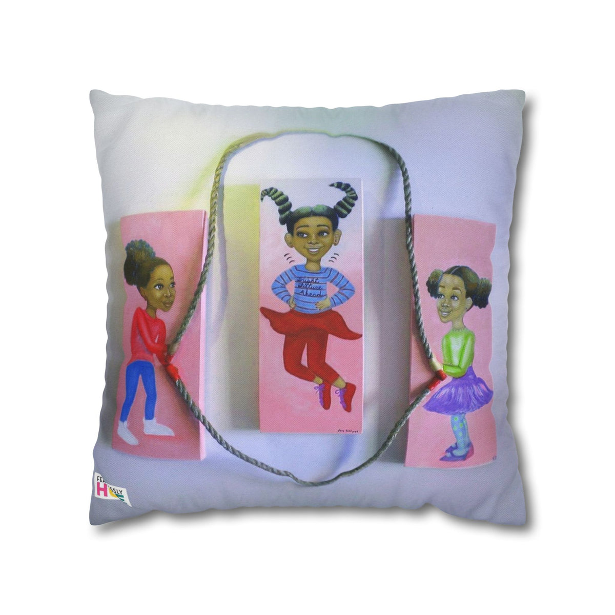 "Jumping to Heights" Pillow Case