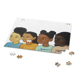 "Strength Courage Integrity Greatness Girls" Puzzle (120 or 252-Piece)