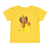 Fearlessly Hue® Radiate Toddler T-shirt - Inspirational Kids, Yellow Graphic Tee