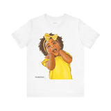 Fearlessly Hue® Radiate Adult T-shirt - Inspirational, Yellow Graphic Tee