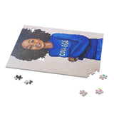 "College Blue and White" Puzzle (120 or 252-Piece)