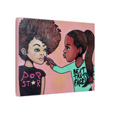 Beat That Face - 11 x 14 Canvas Print Wall Art