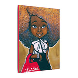 Fashionista Canvas Print - Red & White | Fearlessly Hue