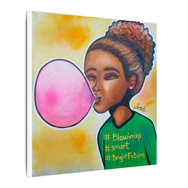 Blowin Up - 12 x 12 Canvas Print Wall Art