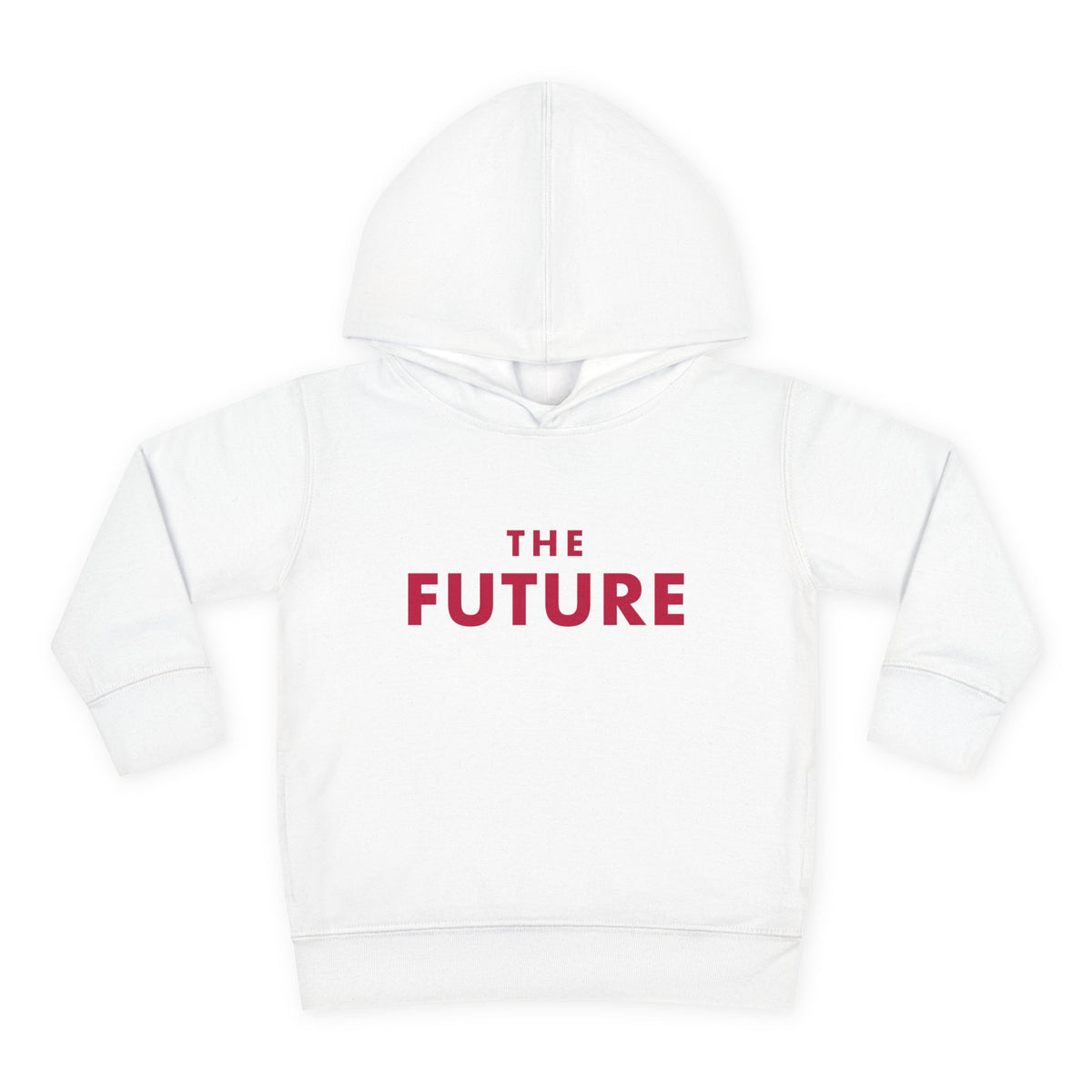 "The Future" Toddler Hoodie, part of a Fearlessly Hue® matching parent and child set