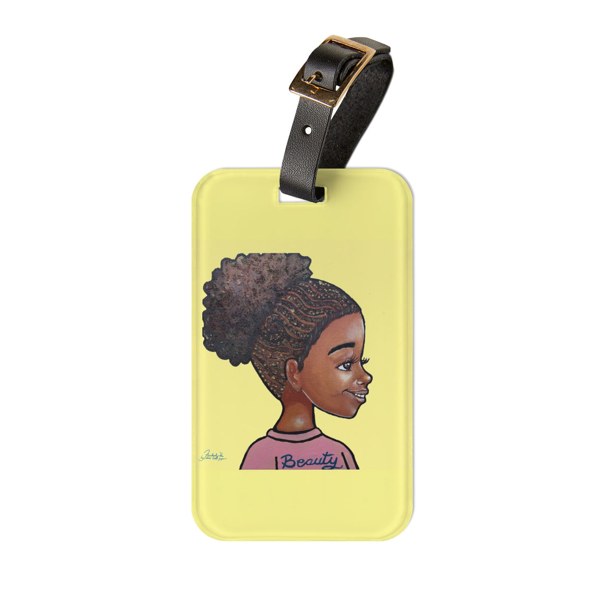 "Beauty" Luggage Tag