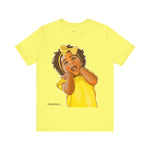 Fearlessly Hue® Radiate Adult T-shirt - Inspirational, Yellow Graphic Tee