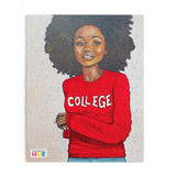 "College Red and White" Puzzle (120 or 252-Piece)