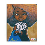 "Fashionista Blue & Gold" Puzzle (120 or 252-Piece)