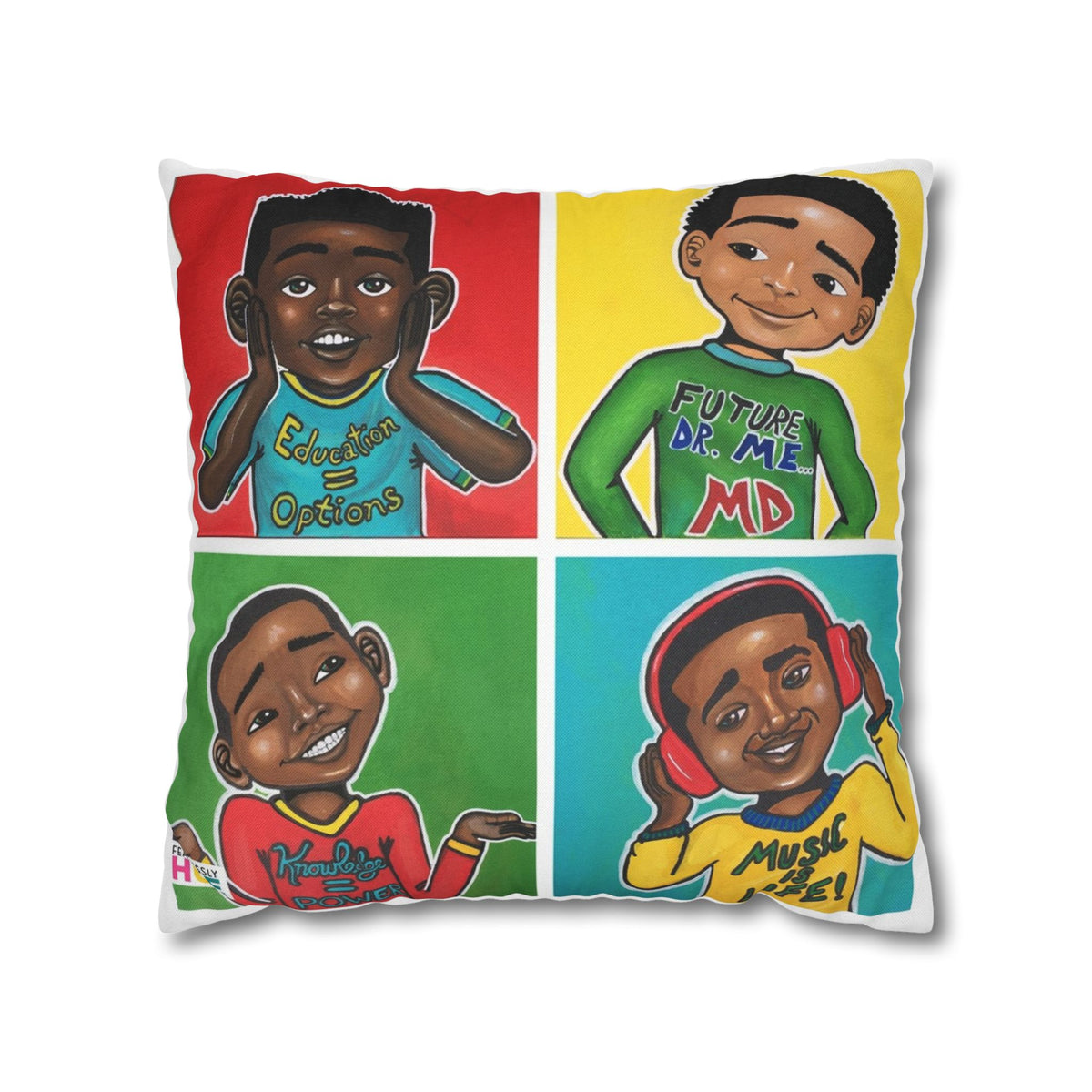 "Four Kings" Pillow Case