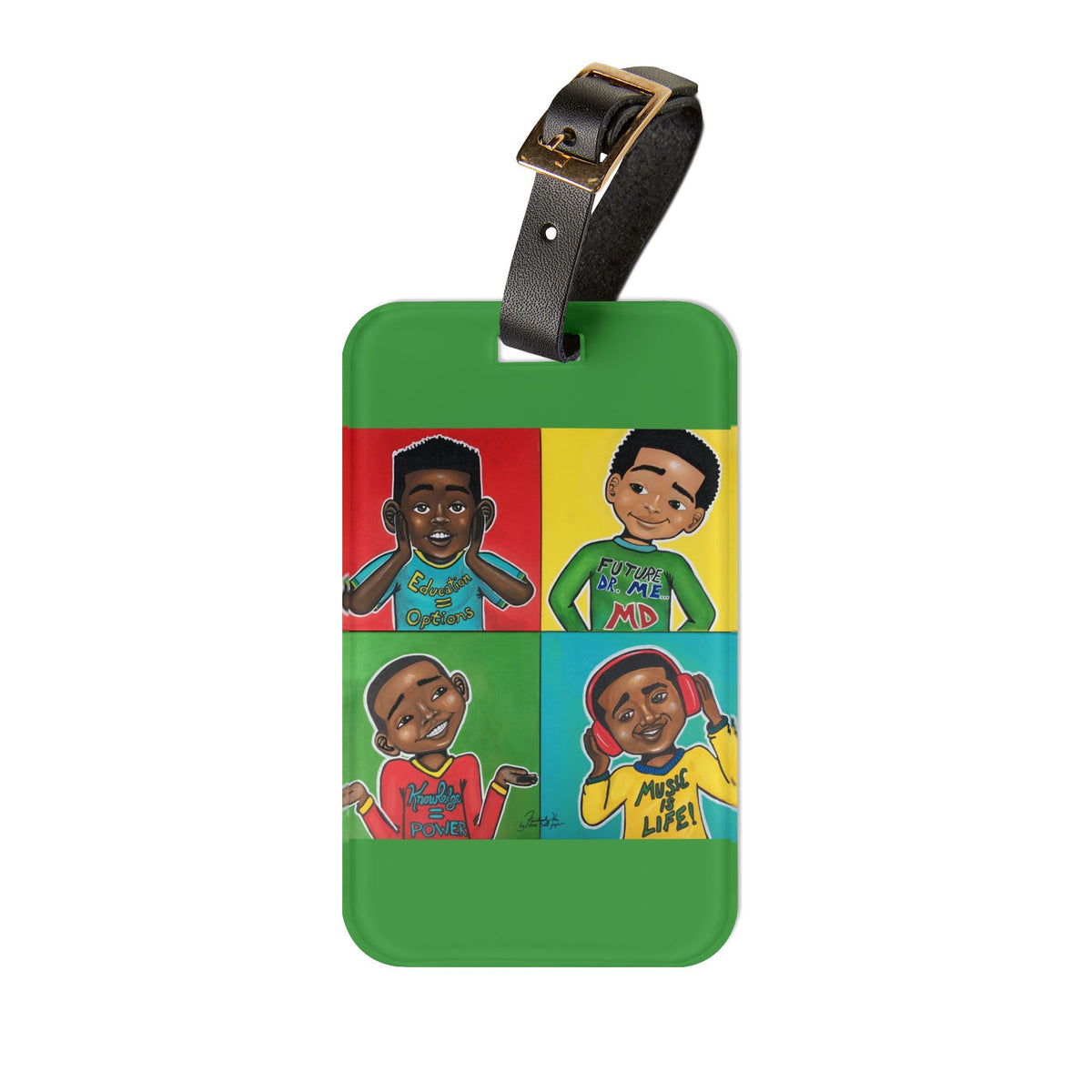 "Four Kings" Luggage Tag