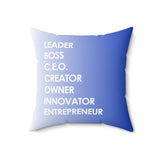 "LBC Word Ombre WB" Pillow