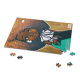 "Fashionista Pink & Green" Puzzle (120 or 252-Piece)