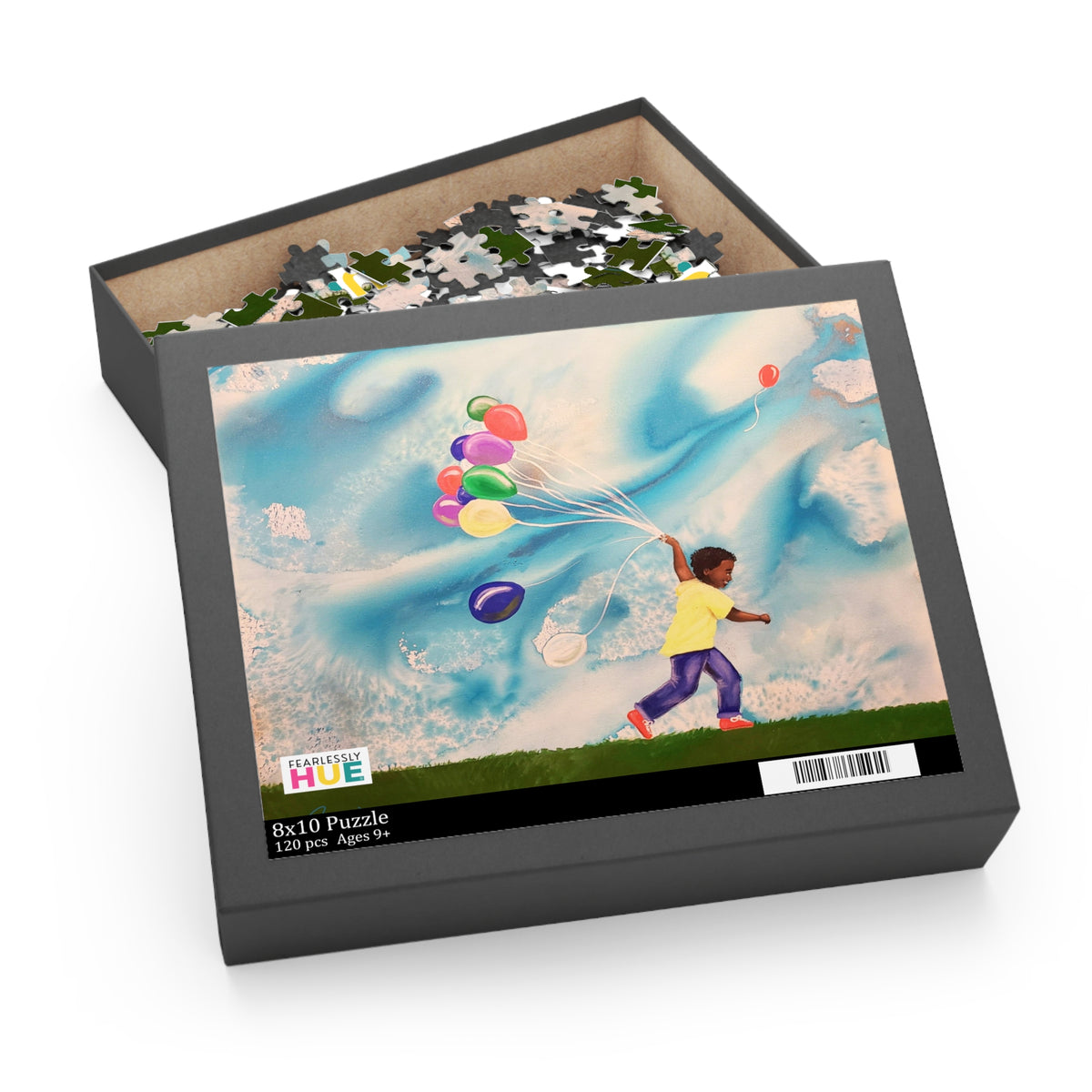 Splendor of the Skies III 120-piece puzzle in its gift box.